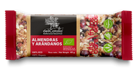 barrita ecologica de almendras y arandanos de 40gr