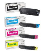 original multipack kyocera ecosys p6530cdn printer toner cartridges 4 pack -tk-5140k