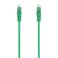 aisens cable de red latiguillo rj45 lszh cat6a 500 mhz utp awg24 verde 20m