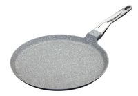 molde para tortitas 28cm en fundicion de aluminio gris
