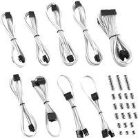 cablemod classic modmesh rt-series asus rogseasonic cable kit - white white