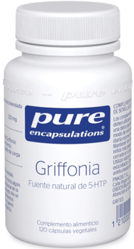 Pure Encapsulations Griffonia 120 Cápsulas Vegetales