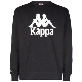 Kappa Jersey Authentic Telas Felpa Uomo Black White 3111G9W para hombre