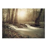 papel pintado 3d - forest cascade 400x280 cm