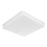 lampara plafon bismuto 36w 6500k blanco 3240lm 35x23x23 sistema de encaje rapido de fabrilamp
