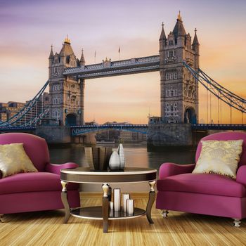 Fotomural - Tower Bridge Al Amanecer