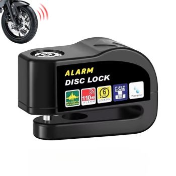 XANES 110dB Candado de alarma antirrobo para freno de disco de bicicleta,aleación,impermeable,seguridad para vehículos e