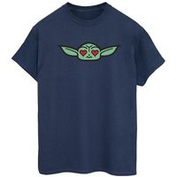 disney camiseta manga larga the mandalorian para mujer