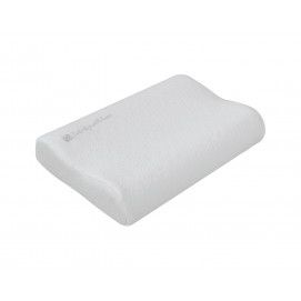 Almohada ergonómica ventilada de espuma viscoelástica Airknit Gris