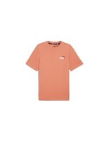 camiseta puma essentials 2 col small logo hombre naranja