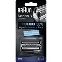 braun spare part 32s silver para rasuradora - compatible con las rasuradoras serie 3