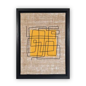 Pintura Decorativa Lienzo Lsj418157359442-4666 Multicolor 46x66 Cm