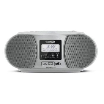 Radio CD Technisat DigitRadio 1990 3W RMS Bluetooth USB MP3 DAB+ FM Plata