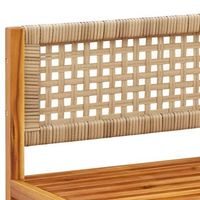conjunto de sofas para patio exterior incluye cojines hecho de madera solida