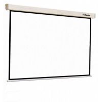 pantalla de proyeccion reflecta crystal-line rollo lux 160 x 160 11 156 cm