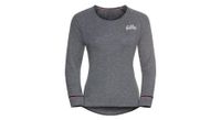 camiseta de manga larga odlo active warm originals eco grey para mujer