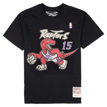 Camiseta Vince Carter Mitchell & Ness N&N Toronto Raptors negra