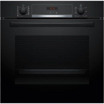 Horno Bosch Serie 4 HBA574BB3 71L Negro con limpieza pirolítica e hidrolítica y control táctil