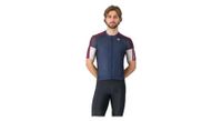 maillot castelli entrata 6 de manga corta azul rojo hombre