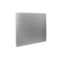 cabecero tapizado 160 cm - tejido rizado gris grosor cm    zonas de confort