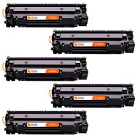 pccom essential hp cf283a toner compatible negro pack 5