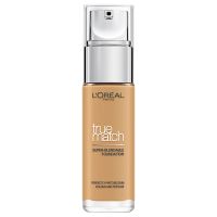 loreal paris true match liquid foundation with spf and hyaluronic acid 30ml various shades - 6w golden honey