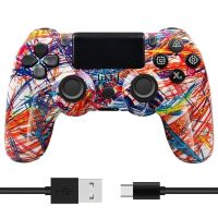 mando inalambrico bluetooth para ps4 bateria 600mah vibracion dual antideslizante