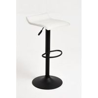 pack 4 taburetes tim black de polipiel 853939 cm - blanco