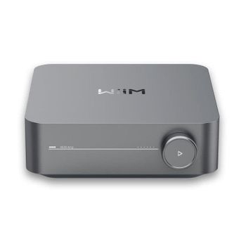 Amplificador WiiM Amp 60W RMS Bluetooth 5.1 WiFi HDMI ARC Multiroom