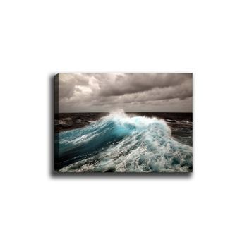 Pintura Decorativa Lienzo Canvas Tablo-123 Multicolor 70x100 Cm