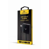 adaptador grafico usb-c a hdmi gembird a-cm-hdmif-04 4k 60hz negro