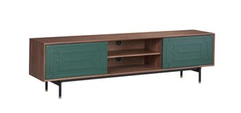 Mueble TV nogal 200 x 40 x 55 cm