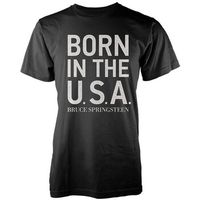 bruce springsteen camiseta born in the usa para mujer