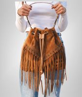 boho suede tobacco