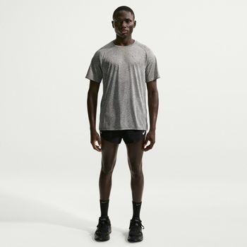 Nike Stride  Camiseta de running Hombres - gris, plateado