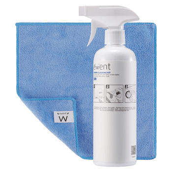 KIT DE LIMPIEZA DE PANTALLAS EWENT EW5678 500ML C/PAÑO DE MICROFIBRA 30X30CM