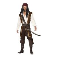 disfraz de pirata guapo de alta mar para hombre