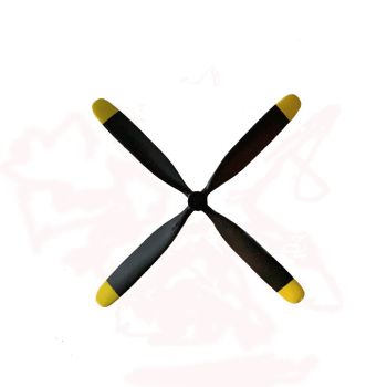 VolantexRC 768-1 Mustang P-51D 750mm Warbird RC Aiprlane Spare Part 4-Blade 3.0mm Hélice