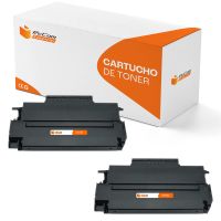 pccom essential oki b2500b2520b2540 toner compatible negro pack 2