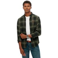 superdry camisa manga larga bucheron para hombre