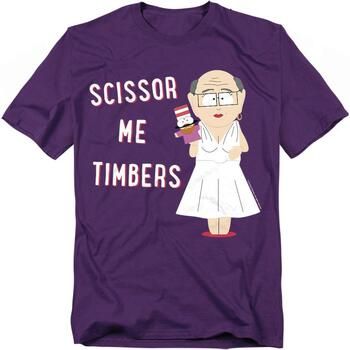 South Park Camiseta Scissor Me Timbers para hombre