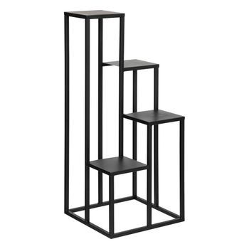 Jardinera De Metal Negro H86,5cm