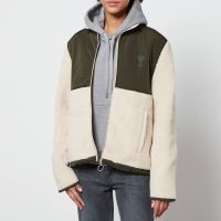 ami x coggles shell and fleece jacket - xs