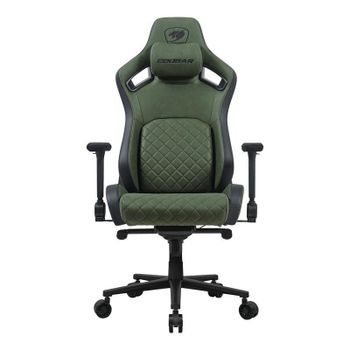 Silla gaming Cougar Defensor S Army Green ergonomía profesional hasta 150 kg