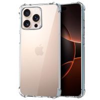 cool funda antishock transparente para iphone 16 pro max