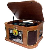 tocadiscos sunstech pxrc52cd 5 w rms bluetooth traccion directa cd cassette mp3