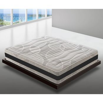 Colchón 80x190 De Espuma Viscoelástico De 28 Cm De Altura Y 11 Áreas Diferentes