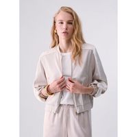 liu jo chaquetas chaqueta en saten para mujer