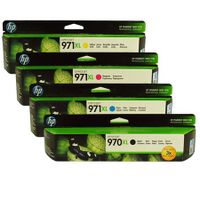 hp 970xl971xl full set original inks 4 pack