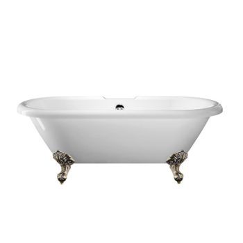 Bañera Con Patas Chelsea 154 Cm Patas Águila Bronce Envejecido